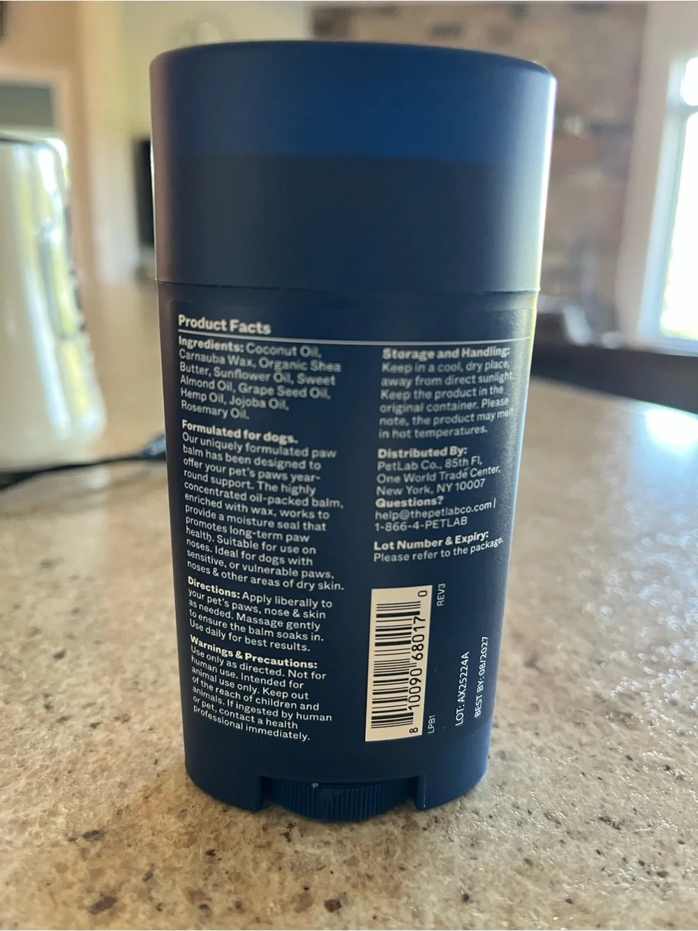 Pet Lab Co. Paw Balm for Dogs